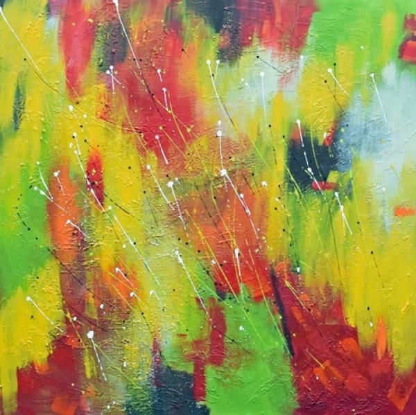 Buy hand-painted structure picture painting - Abstract 1414